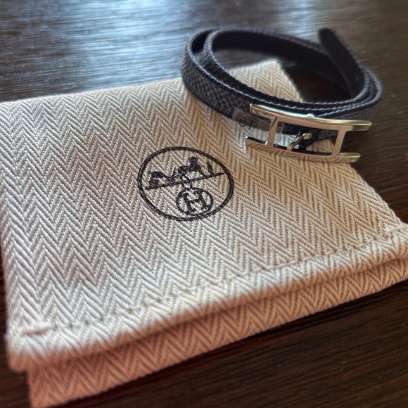 Hermes Behapi Double Tour Maille Sport bracelet
